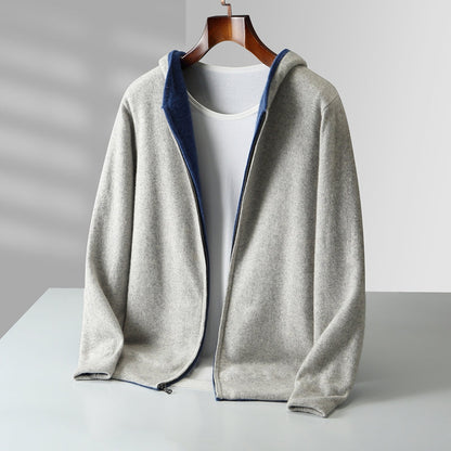 Victor Reversible Cashmere Hoodie
