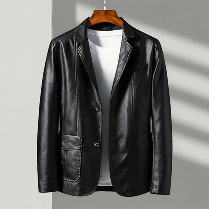 Olymp Leather Blazer