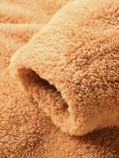 Moletom Teddy com Zíper até a metade