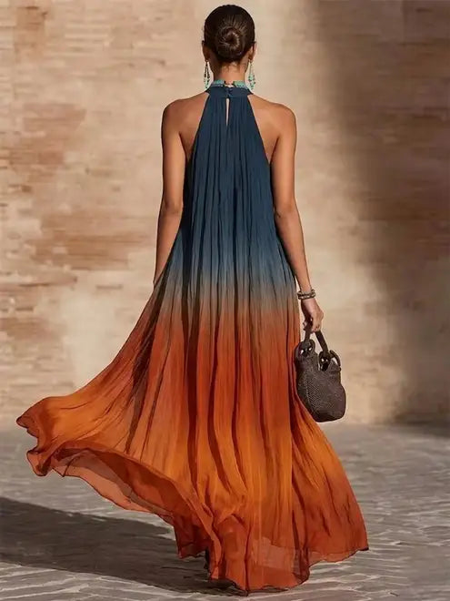 Marlow Gradient Boho Maxi Dress