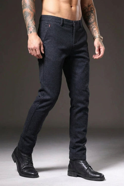 Luca Slim Fit Pants - Blue