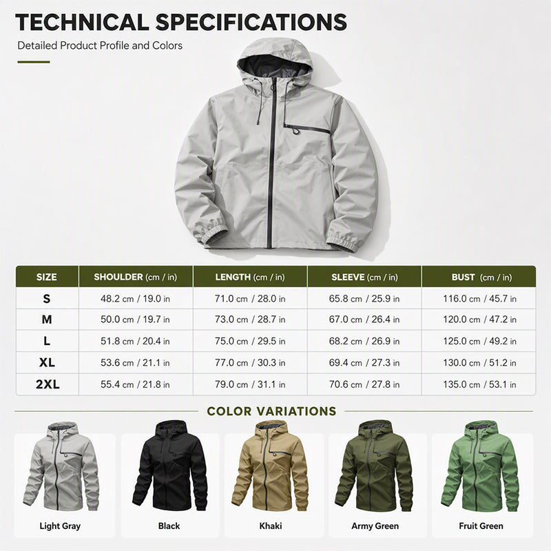 Olymp Oversized Hooded Jacket