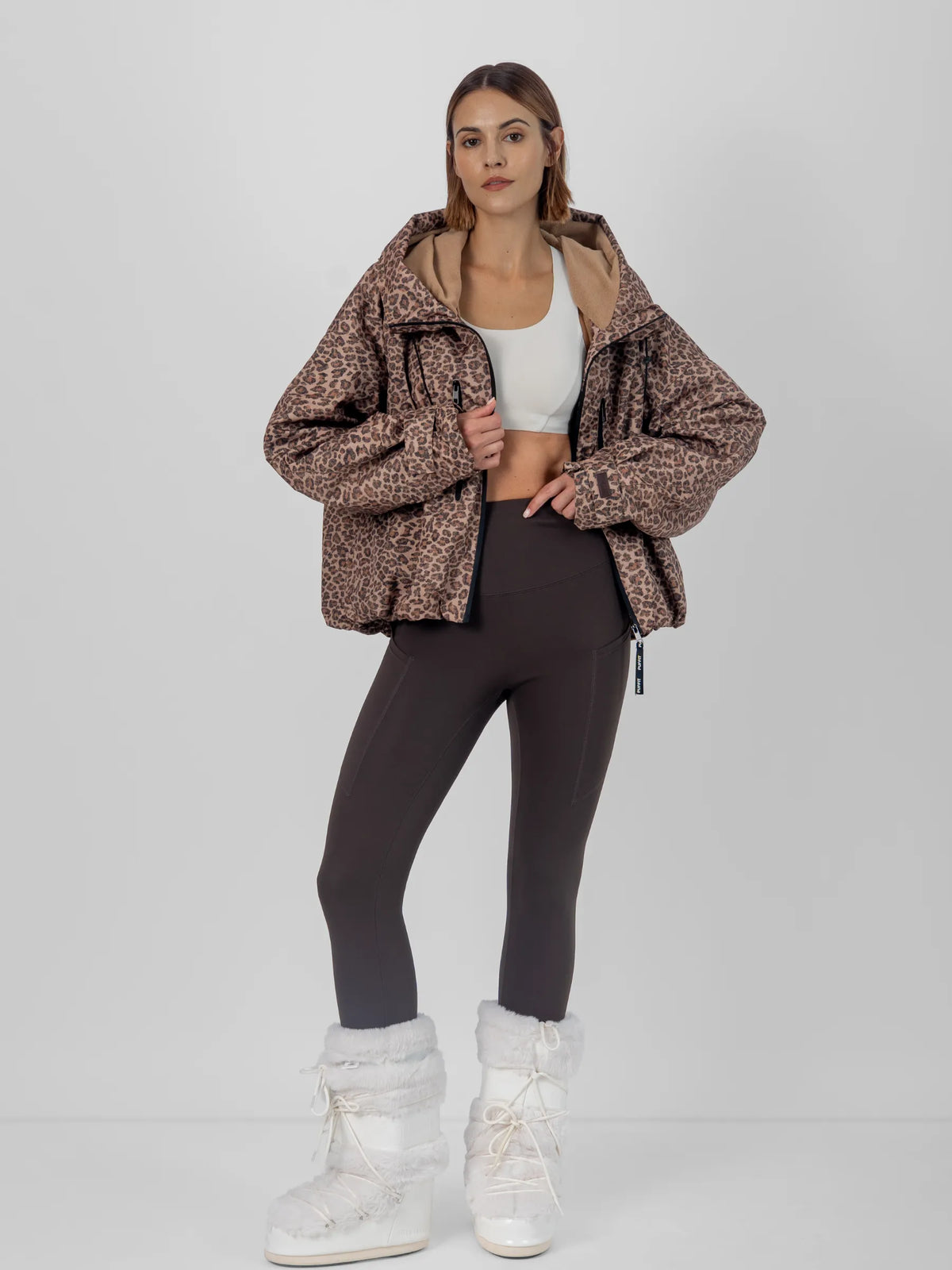 STM-TEX™ Fleece Lined One Size Short Oversized Rain Jacket
