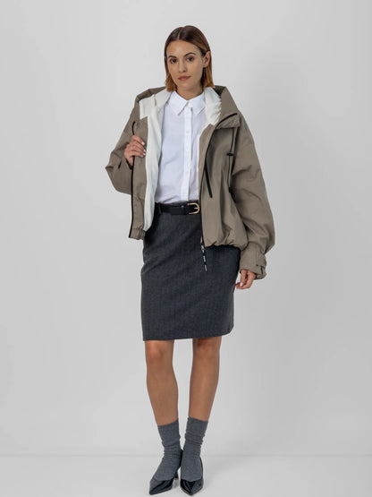 OlympLondon™ One Size Short Oversized Rain Jacket