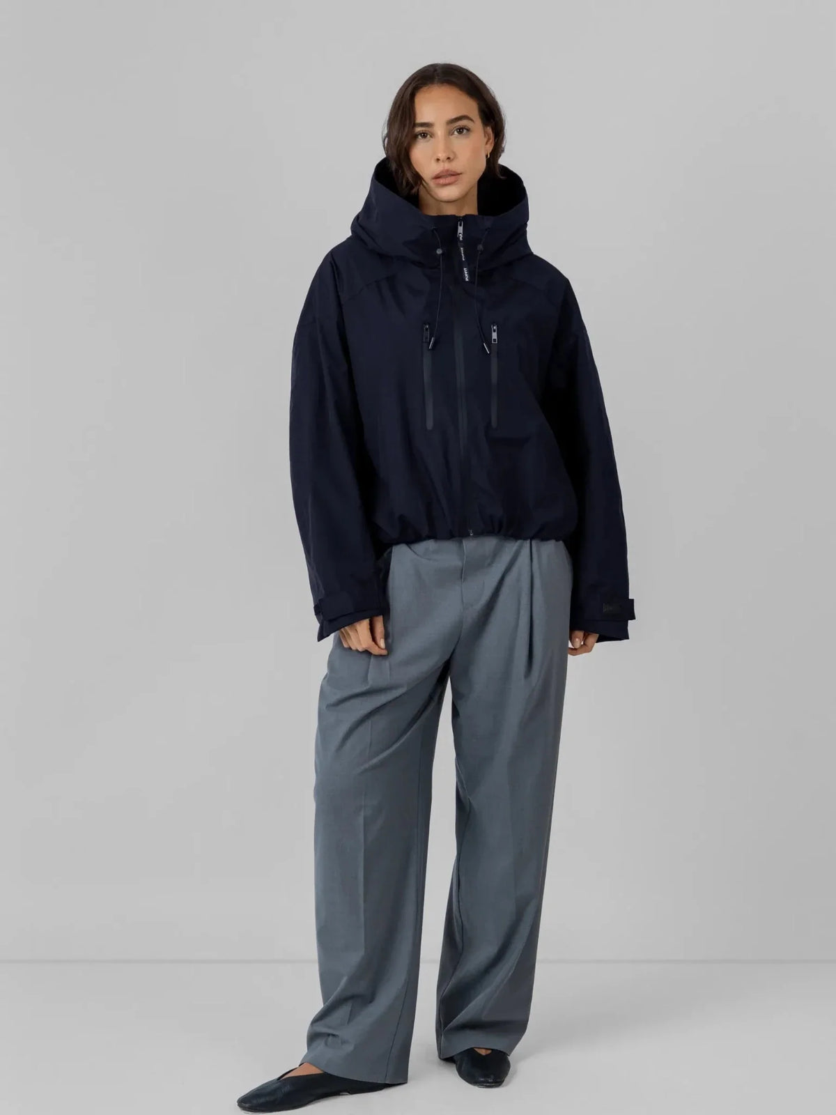 OlympLondon™ One Size Short Oversized Rain Jacket