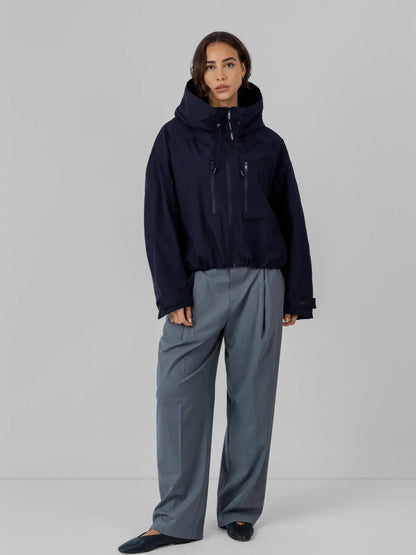 STM-TEX™ Fleece Lined One Size Short Oversized Rain Jacket