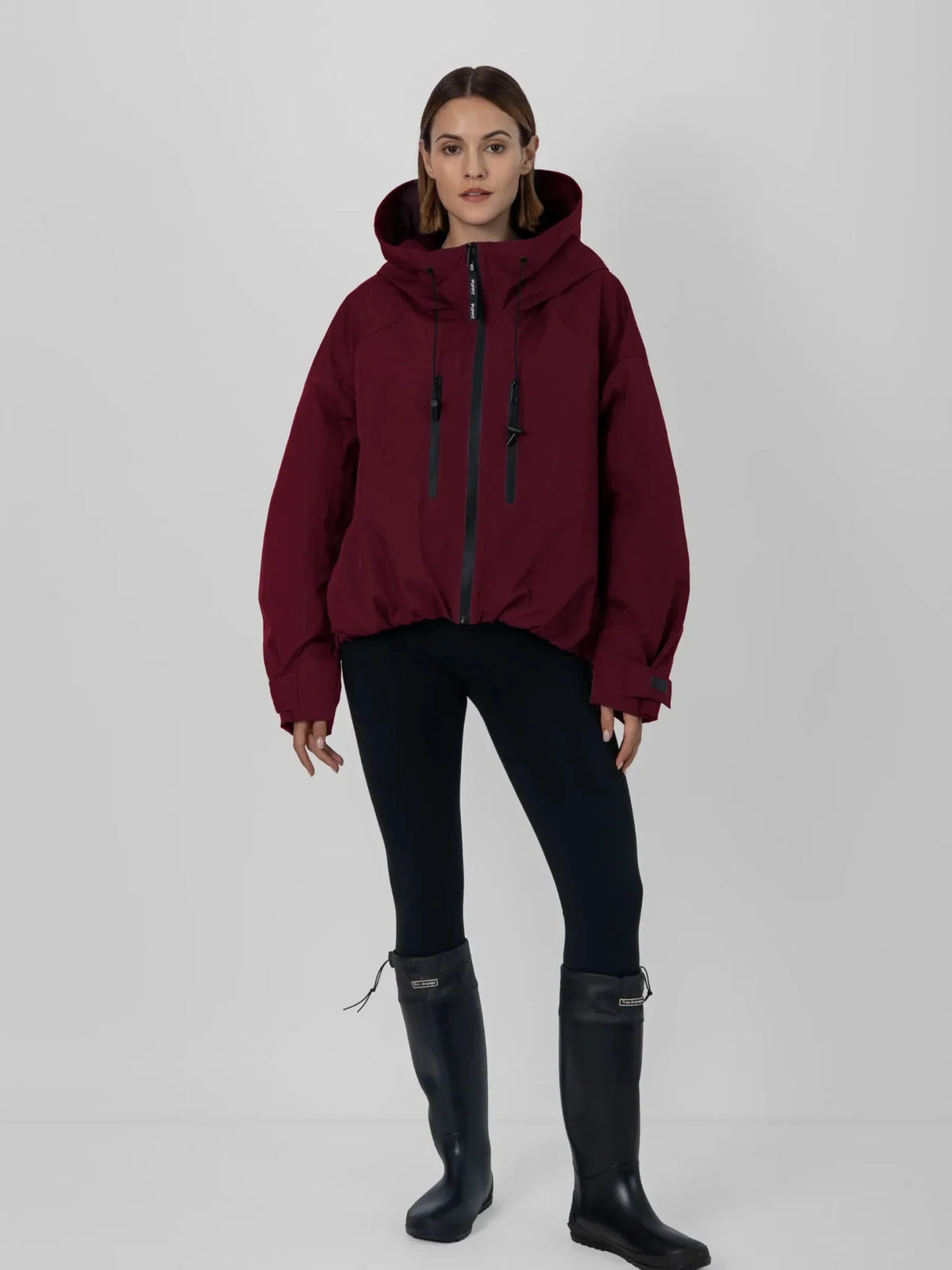 OlympLondon™ One Size Short Oversized Rain Jacket