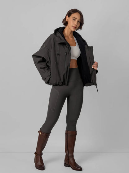 OlympLondon™ One Size Short Oversized Rain Jacket
