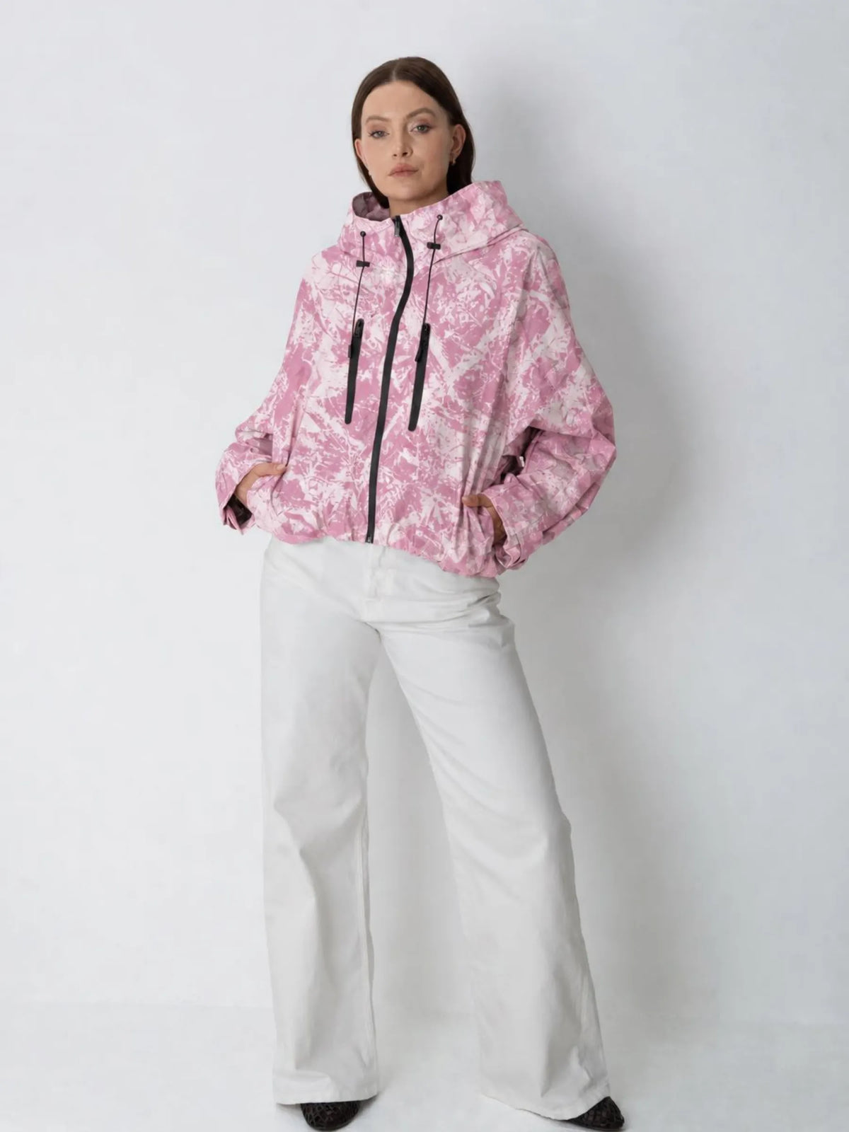 OlympLondon™ One Size Short Oversized Rain Jacket