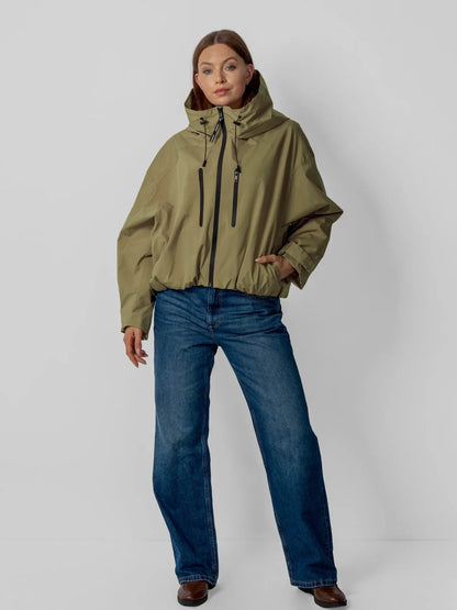 OlympLondon™ One Size Short Oversized Rain Jacket