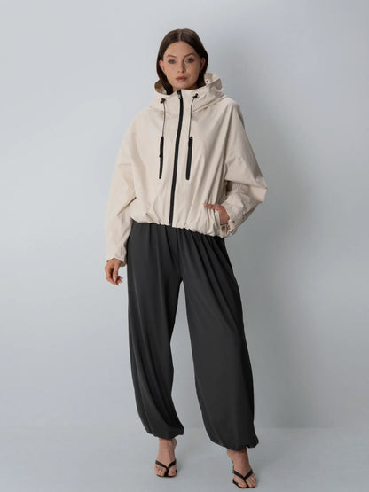 OlympLondon™ One Size Short Oversized Rain Jacket