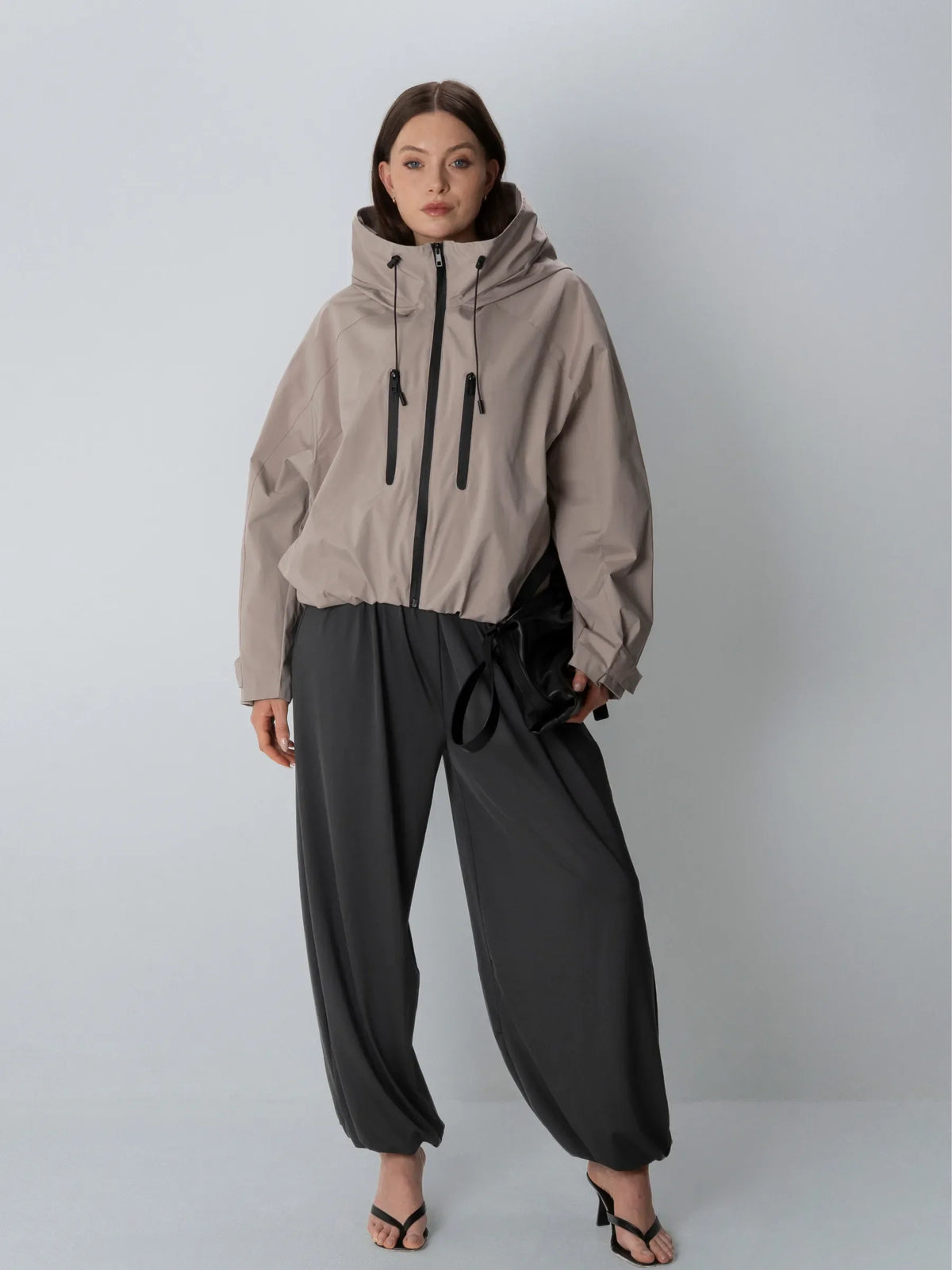 OlympLondon™ One Size Short Oversized Rain Jacket