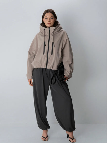OlympLondon™ One Size Short Oversized Rain Jacket