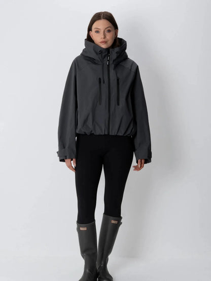 OlympLondon™ One Size Short Oversized Rain Jacket