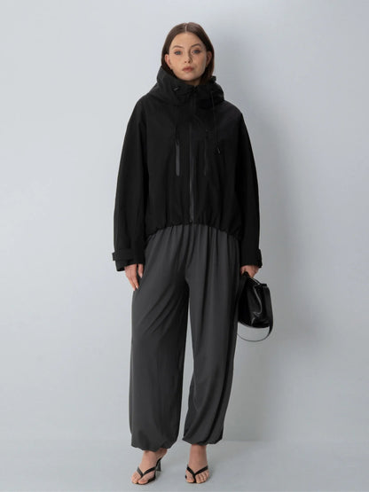 OlympLondon™ One Size Short Oversized Rain Jacket