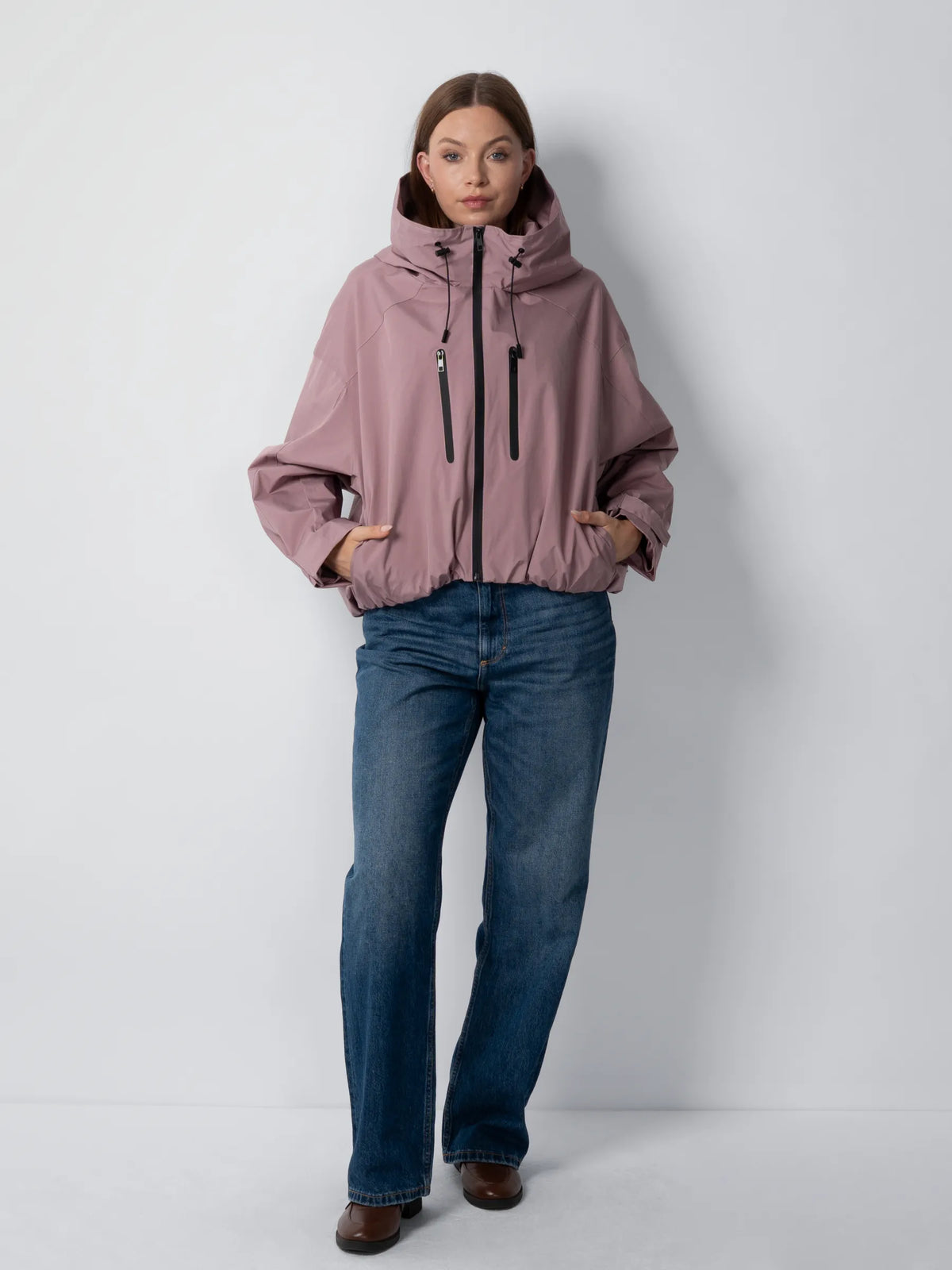 OlympLondon™ One Size Short Oversized Rain Jacket