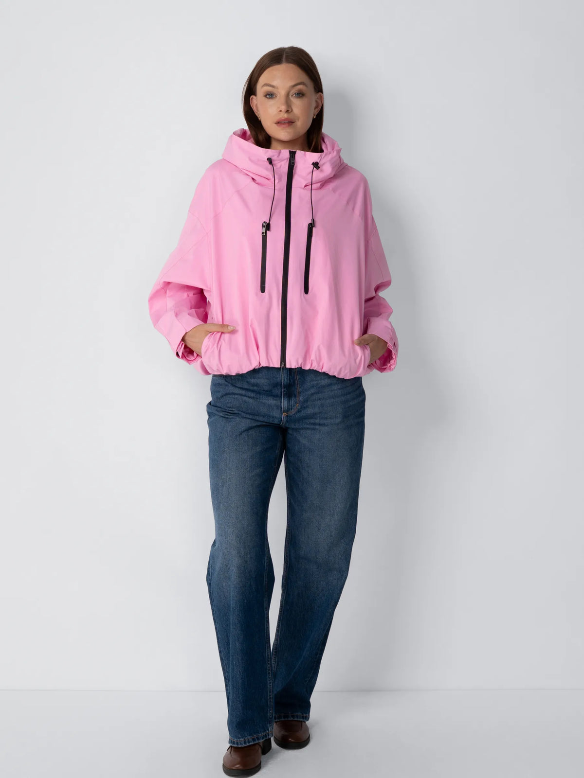 OlympLondon™ One Size Short Oversized Rain Jacket