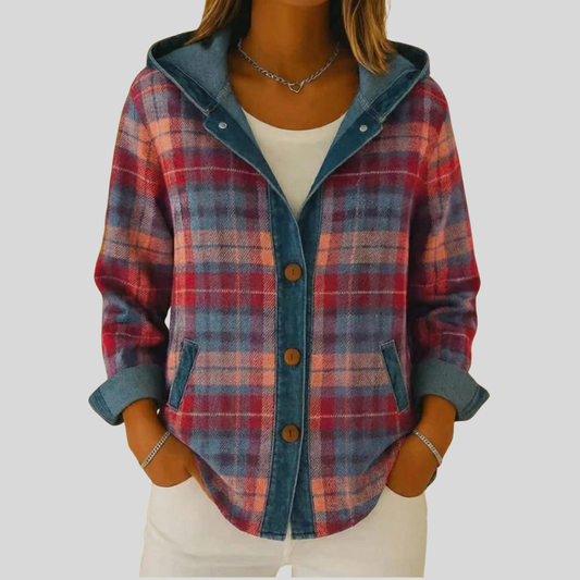 Sheila | Plaid Shacket
