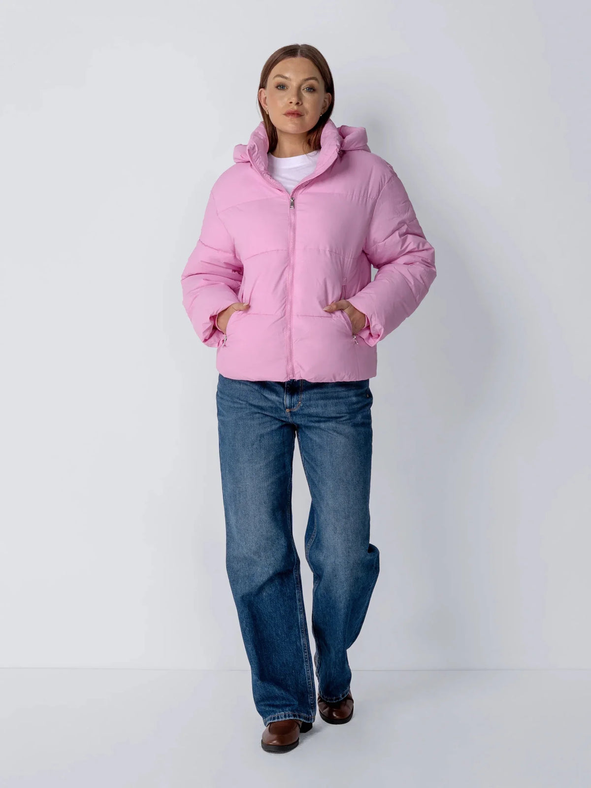 OlympLondon™ Classic Short Detachable Hooded Puffer Jacket