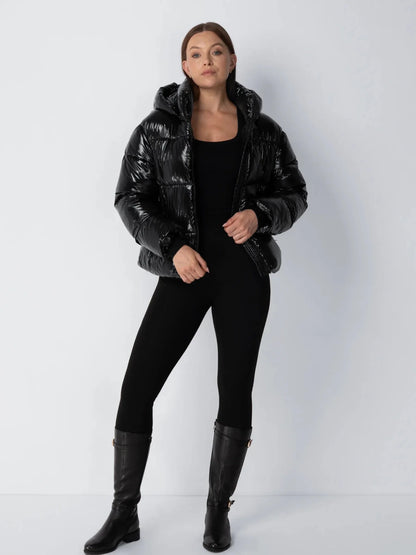 OlympLondon™ Classic Short Detachable Hooded Puffer Jacket